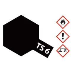 Tamiya Spray TS-6 Matt Schwarz / Black 100ml