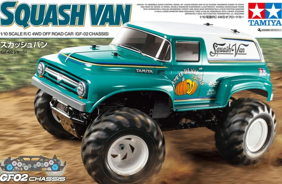 Tamiya 58725 Squash Van (GF-02) 1:10 Bausatz