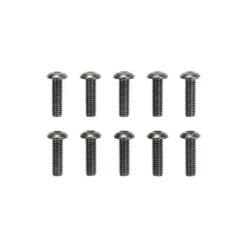 Tamiya 51628 Stahl Rundkopfschraube 3x10mm Hex (10)