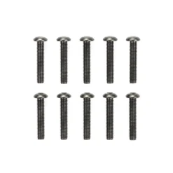 Tamiya 51632 Stahl Rundkopfschraube 3x16mm Hex (10)