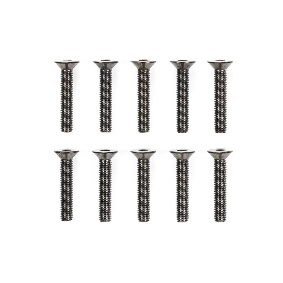 Tamiya 51633 Stahl Senkkopfschraube 3x16mm Hex (10)