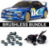 Tamiya 58631 Subaru Impreza Monte Carlo '99 TT-02 BRUSHLESS-BUNDLE