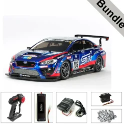 Tamiya 58645 Subaru WRX STI 24H Nürb. TT-02 BUNDLE "Silber"