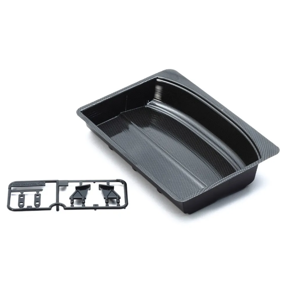 Tamiya 54688 TC Racing Heckspoiler Set (2) Carbon Look