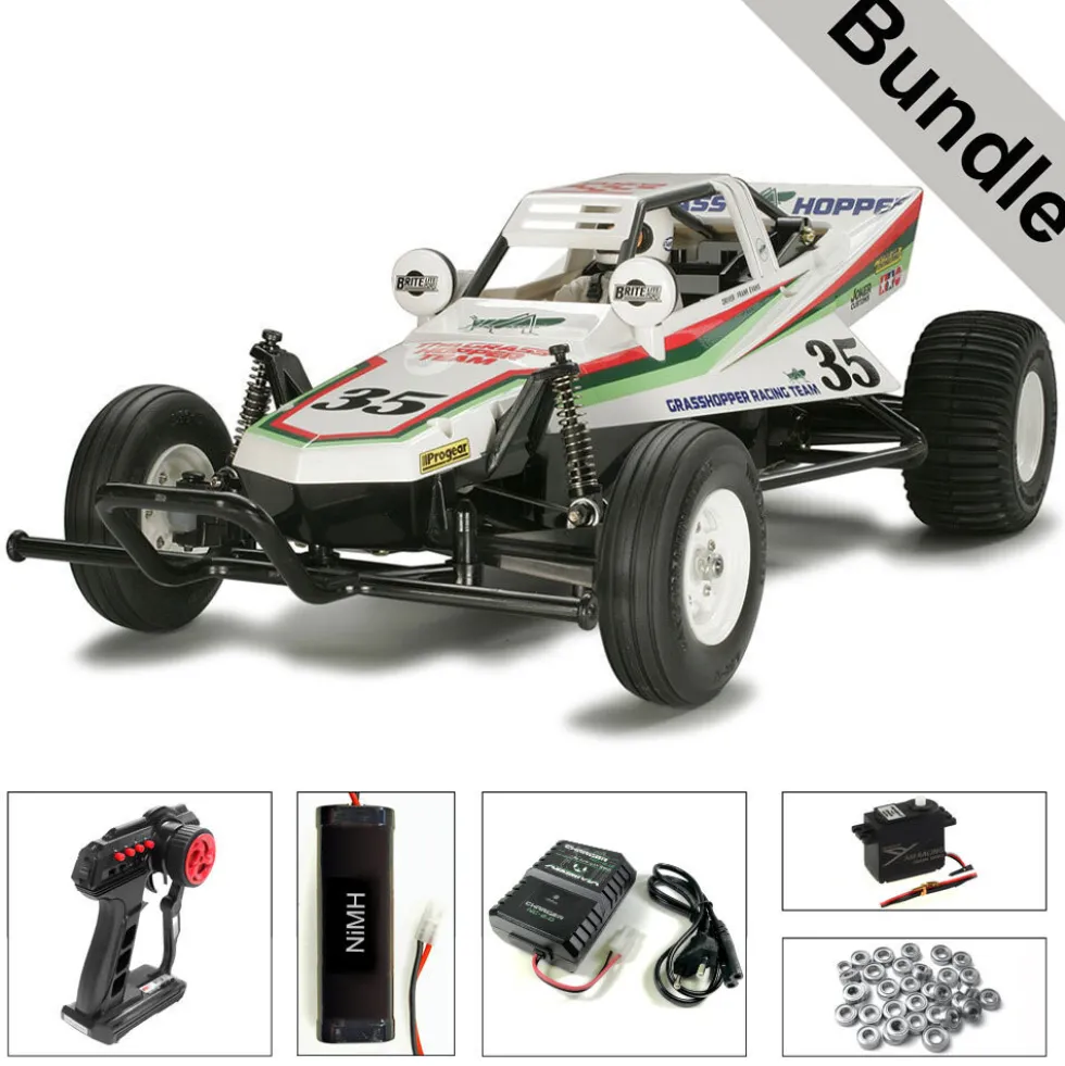 Tamiya 58346 The Grasshopper BUNDLE "Silber"