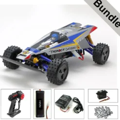 Tamiya 47458 Thunder Dragon (2021) BUNDLE "Silber"