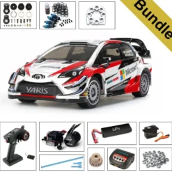 Tamiya 58659 Toyota GAZOO Racing WRT Yaris WRC TT-02 BUNDLE "Gold"