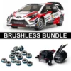 Tamiya 58659 Toyota GAZOO Racing WRT Yaris WRC TT-02 BRUSHLESS-BUNDLE