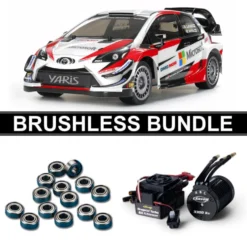 Tamiya 58659 Toyota GAZOO Racing WRT Yaris WRC TT-02 BRUSHLESS-BUNDLE