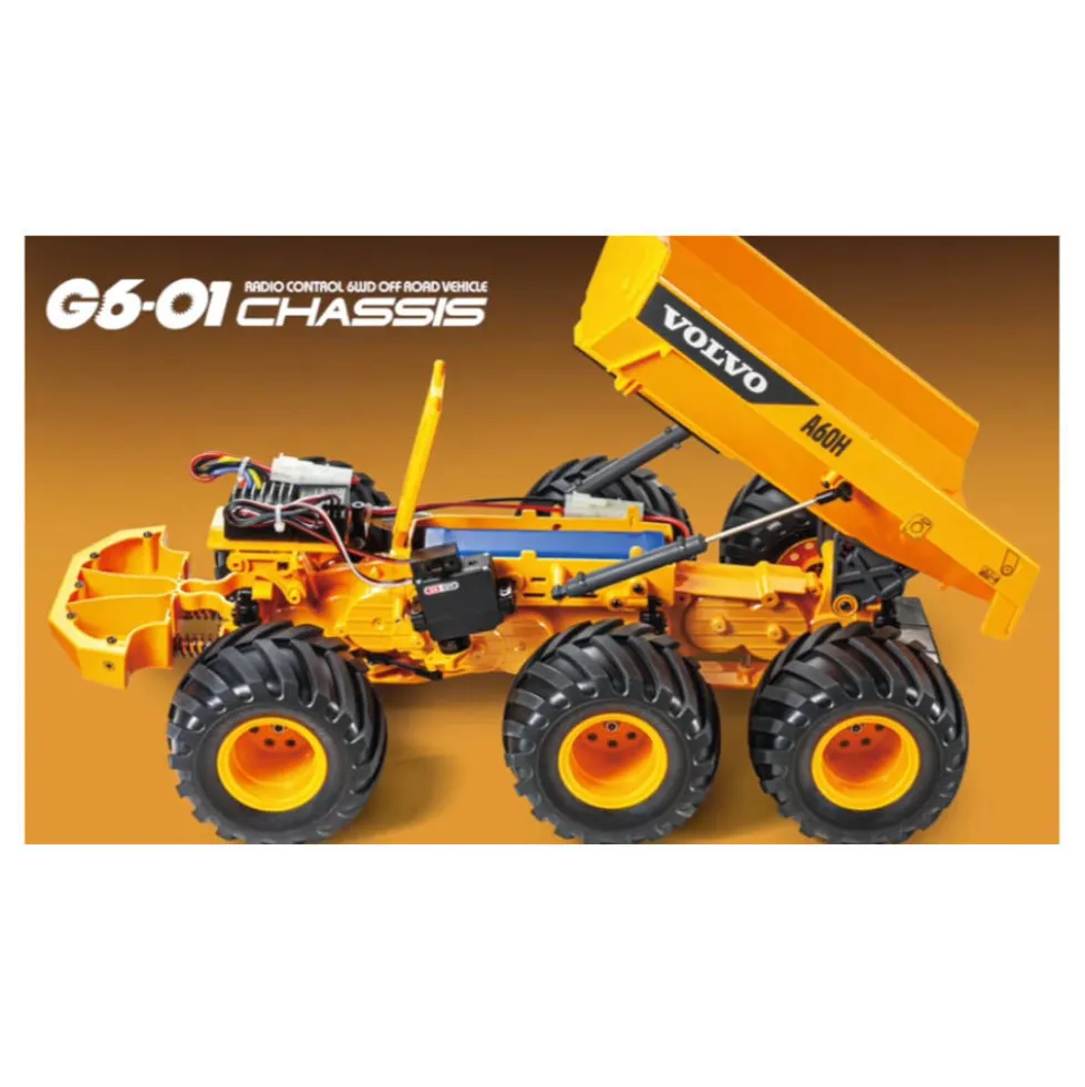 Tamiya 58676 Volvo A60G Hauler 6x6 G6-01 1:24 Bausatz