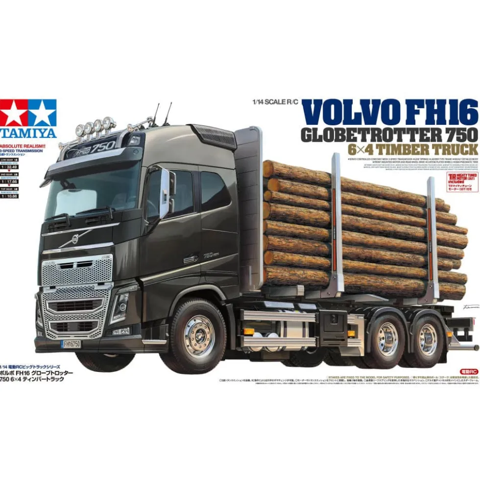 Tamiya 56360 Volvo FH16 Holztransporter 1:14 Bausatz