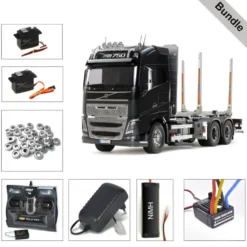 Tamiya 56360 Volvo FH16 Holztransporter BUNDLE "Gold"