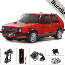 Tamiya 58748 VW Golf Mk2 GTI 16V (MB-01) BUNDLE "Silber"