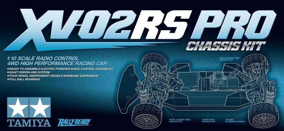 Tamiya 58726 XV-02RS Pro OnRoad Chassis Kit