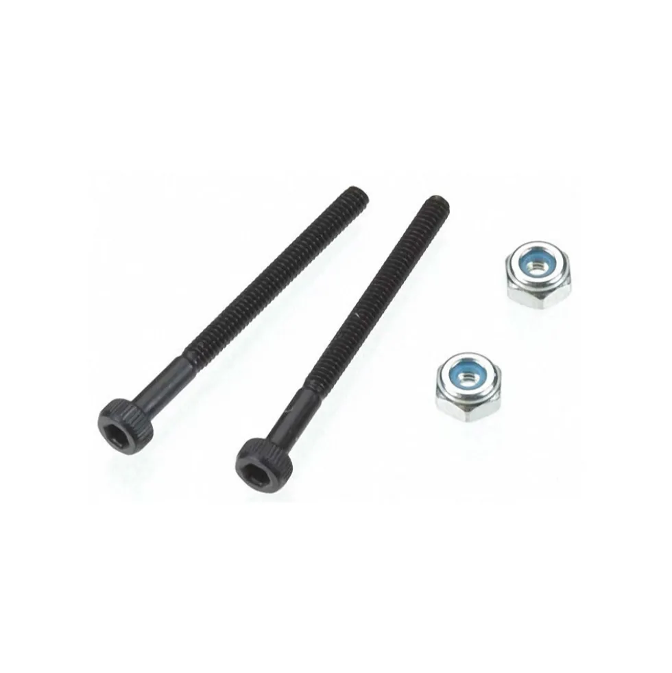Tamiya Zylinderkopfschrauben & Muttern 2x25mm (2 Stk.) #49350
