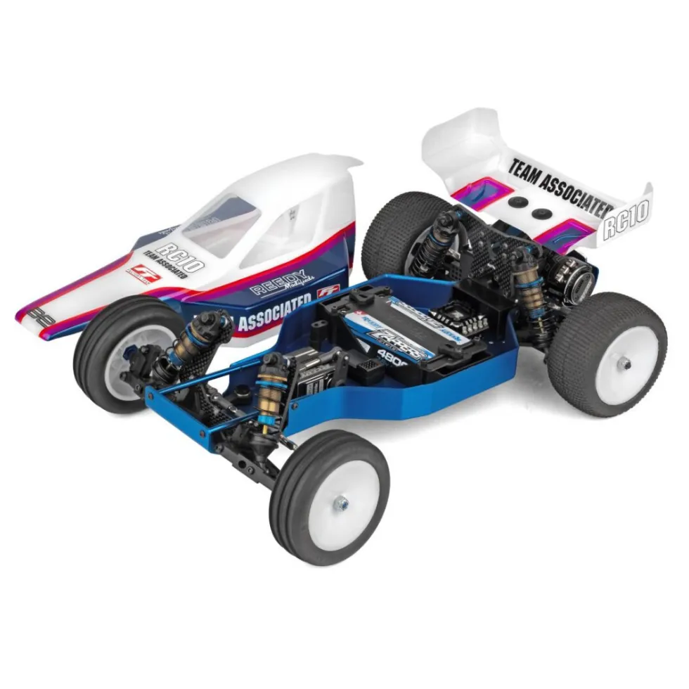 Team Associated RC10FT Factory Team Blau Edition Bausatz 1:10 2WD Buggy