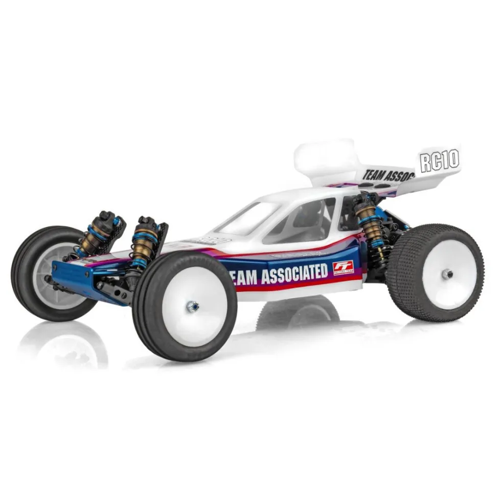 Team Associated RC10FT Factory Team Blau Edition Bausatz 1:10 2WD Buggy
