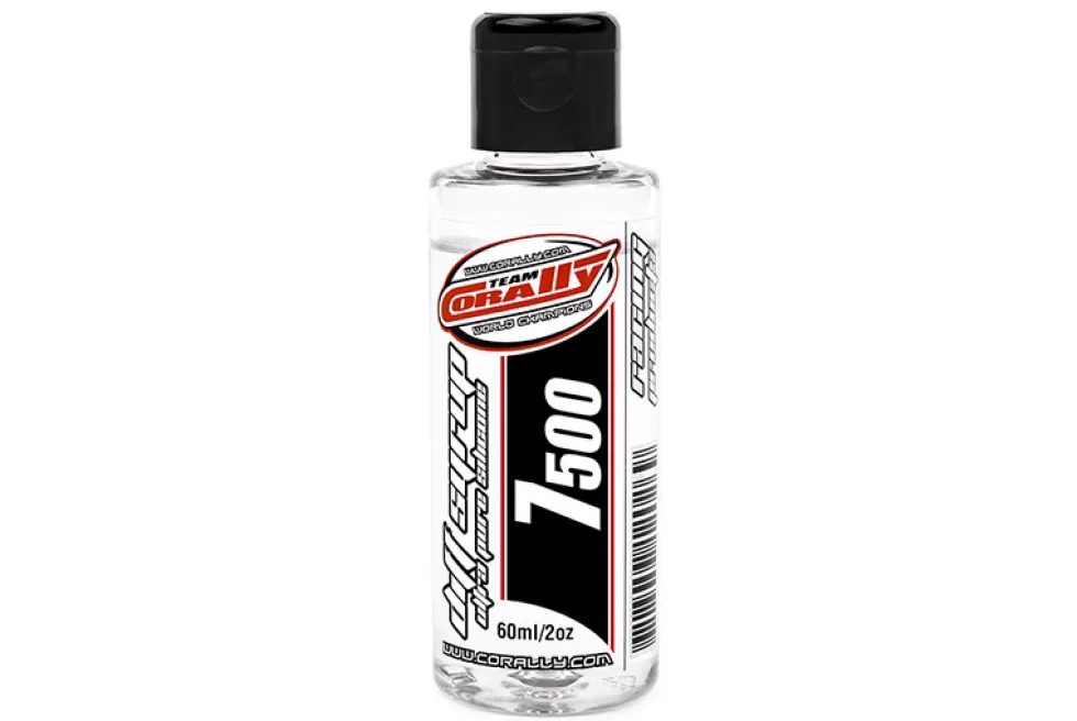 Team Corally - Diff Syrup - Ultra Pure Silikon Differential Öl - 7500 CPS - 60ml / 2oz