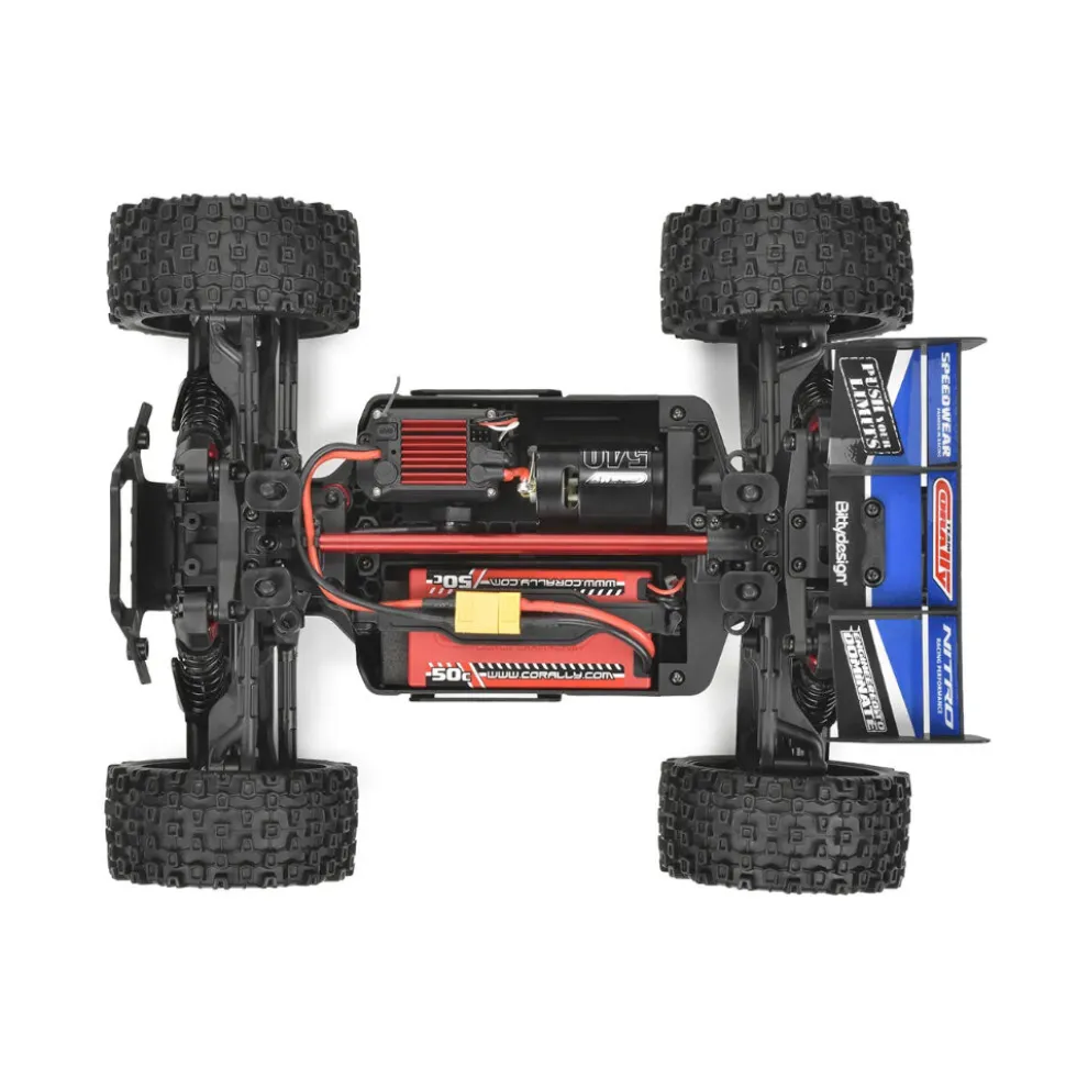 Team Corally Furago XD RTR Brushed 2S 1:12 (mit Akku + Lader) Blau
