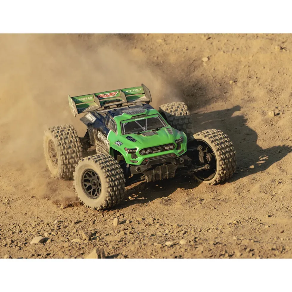 Team Corally Furago XD RTR Brushed 2S 1:12 (mit Akku + Lader) Grün