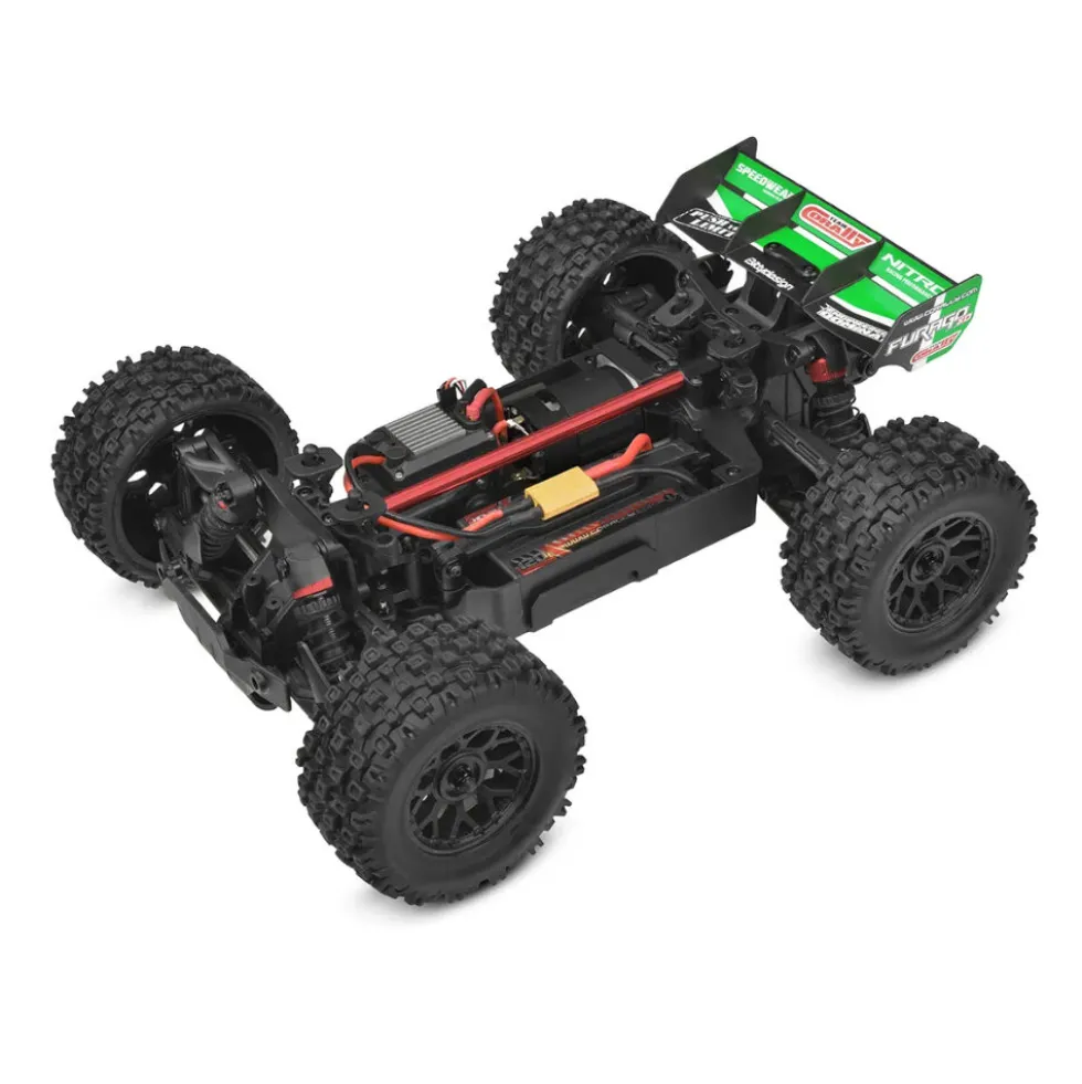 Team Corally Furago XD RTR Brushed 2S 1:12 (mit Akku + Lader) Grün
