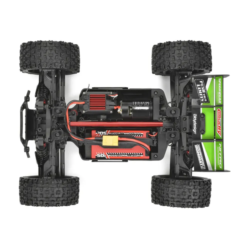 Team Corally Furago XD RTR Brushed 2S 1:12 (mit Akku + Lader) Grün