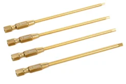 Team Corally Hex-Spitzen - Ti-Ni beschichtet 1,5 / 2,0 / 2,5 / 3,0 mm (4)