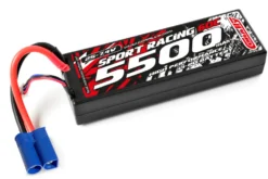 Team Corally - LiPo Sport Racing 60C - 5500Mah - 2S - 7,4V - EC-5 - Hard Case
