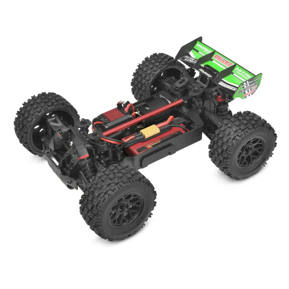 Team Corally Punisher XD RTR 1:12 Brushed 2S (mit Akku + Lader) Grün