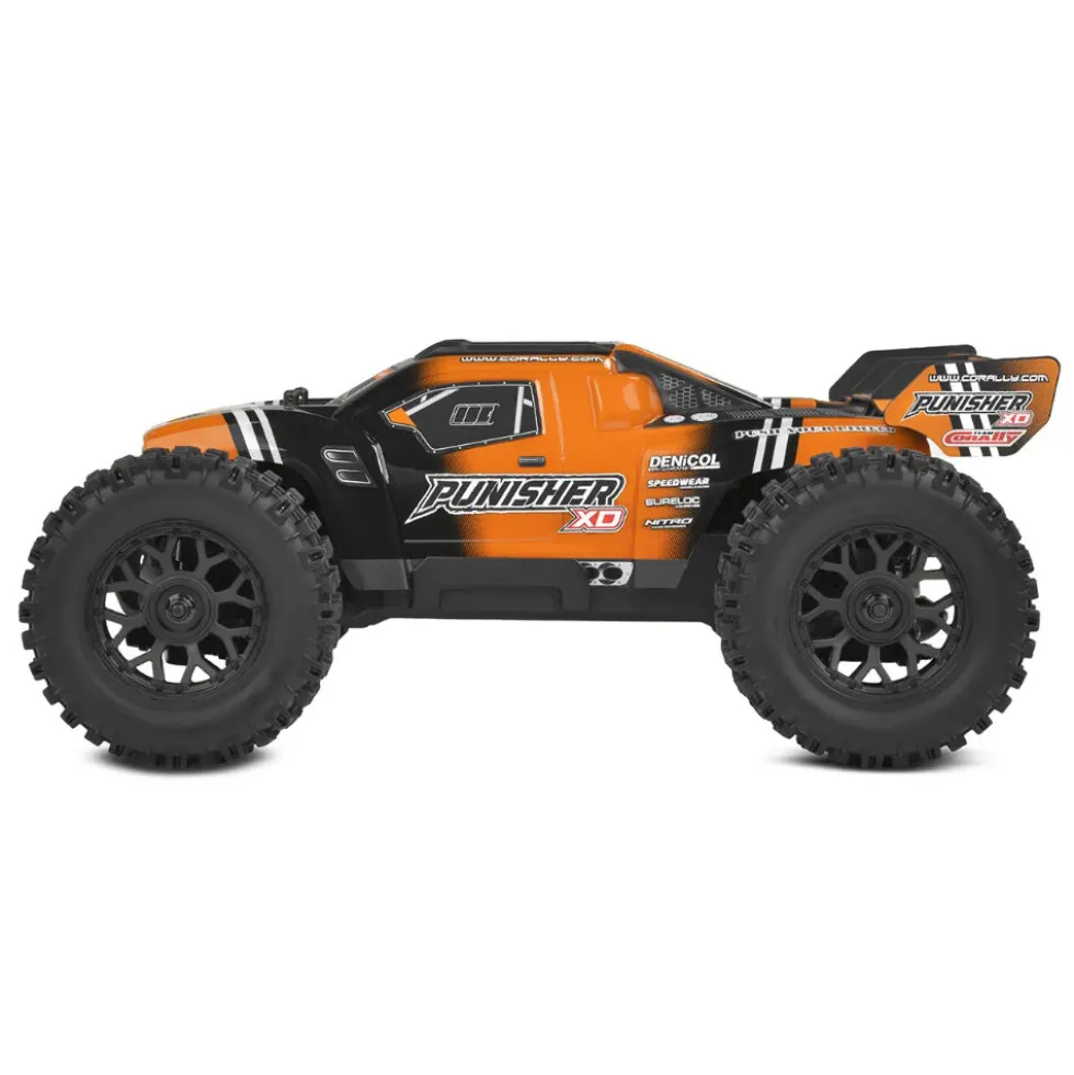 Team Corally Punisher XD RTR 1:12 Brushed 2S (mit Akku + Lader) Orange