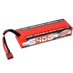 Team Corally - Sport Racing 50C LiPo Akku - 5400mAh - 7.4V - Stick 2S - Hard Wire - T-Plug