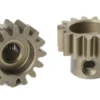 Team Corally Stahl Motorritzel gehärtet M1.0 15 Zähne Welle 5mm