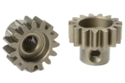 Team Corally Stahl Motorritzel gehärtet M1.0 15 Zähne Welle 5mm
