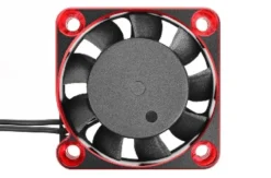 Team Corally Ultra High Speed Cooling Fan / Lüfter TF-40 40mm Black/Red