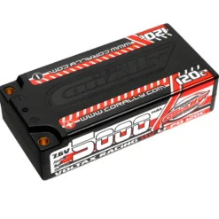 Team Corally Voltax 120C LiPo HV Akku 5000mAh 7.6V Shorty 2S 4mm Bullit