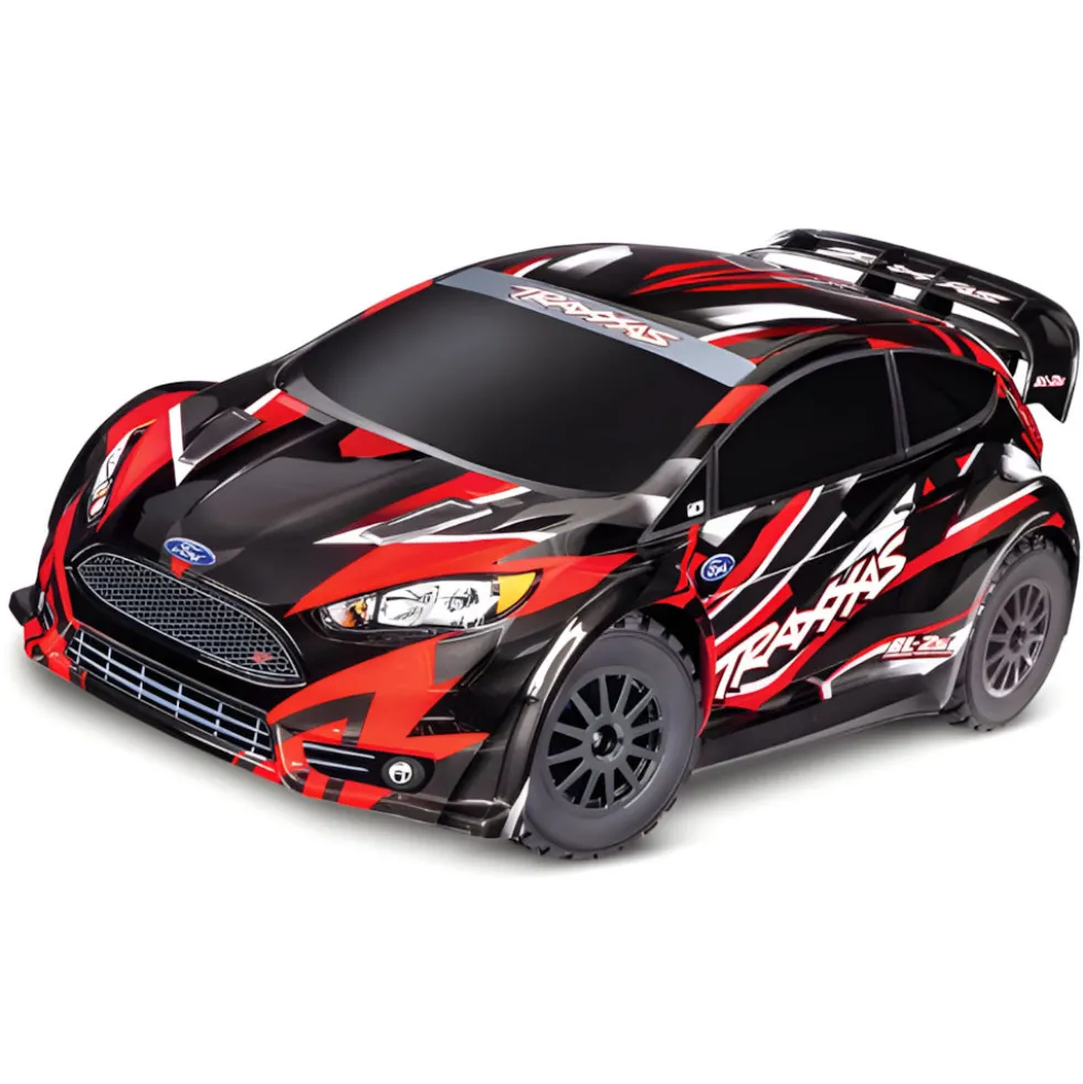 Traxxas Ford Fiesta ST 4x4 BL-2S rot 1:10 Rally RTR