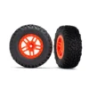 Traxxas 5892 Komplettrad Off-Road Racing auf SCT-SS-Felge orange (2)