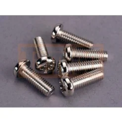 Traxxas 2568 Rundkopf-Schraube M4x12mm (6)