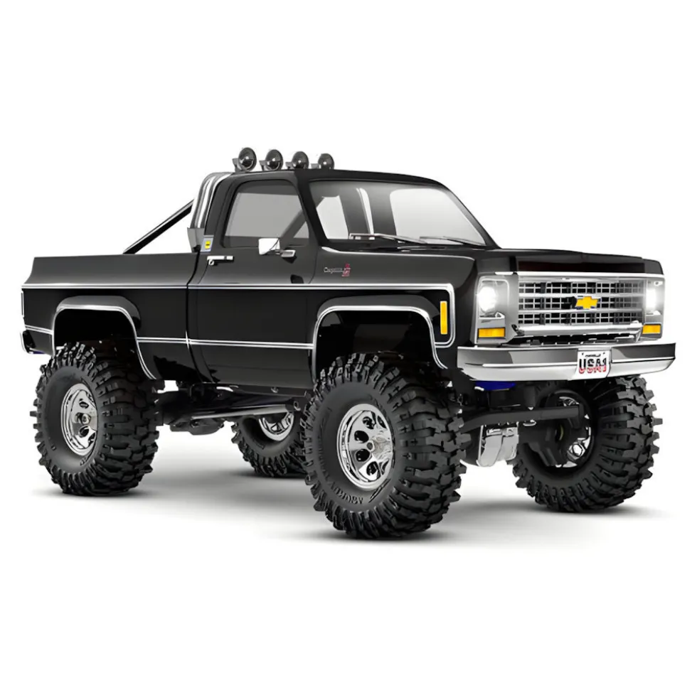 Traxxas TRX-4M Chevy K10 4x4 lifted schwarz 1:18 Crawler RTR