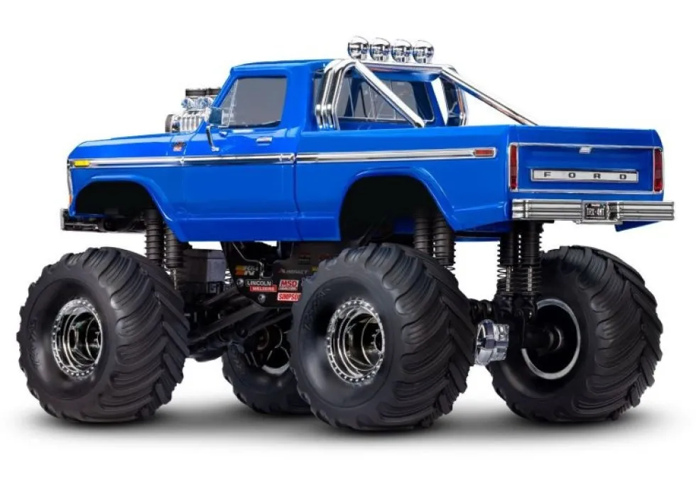 Traxxas TRX-4mt Ford F150 4x4 blau RTR 1:18 inkl. Akku/Lader