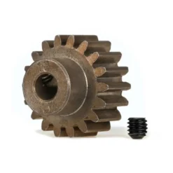 Traxxas 6491X Stahl Motorritzel 18T Modul 1 für 5mm Welle