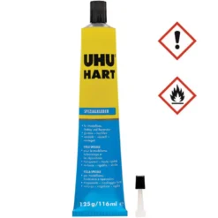 UHU hart für Modellbau mit feiner Dosierspitze 125g