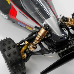 Xtra Speed Alu Stoßdämpfer 65mm vorne gold (2) Tamiya Avante / VQS / Terra Scorcher