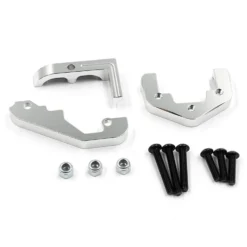 Xtra Speed Alu Verstärkung Getriebegehäuse silber für Tamiya TA01 / TA02 / Top Force / Manta Ray