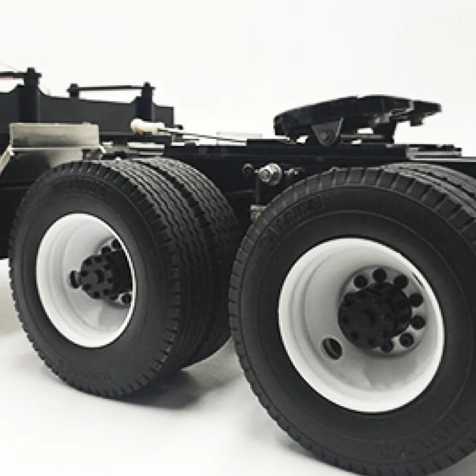 Xtra Speed Beadlock Felge hinten (2) für Tamiya 1:14 Trucks