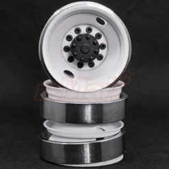 Xtra Speed Beadlock Felge hinten (2) für Tamiya 1:14 Trucks