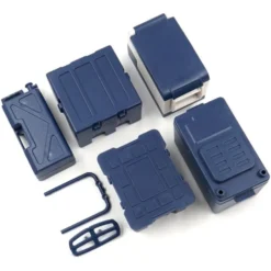 Xtra Speed Kühlbox, Kanister und Boxen Scale Crawler Zubehör 1:10 blau