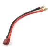 Yeah Racing Akku-Kabel 4mm-Stecker auf T-Buchse 15cm