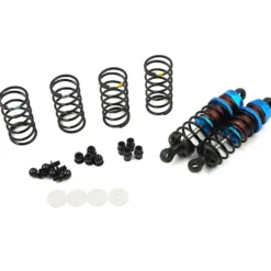Yeah Racing Alu Dämpfer Big Bore Go 65mm (2) blau