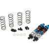 Yeah Racing Alu Dämpfer Big Bore Go 80mm (2) blau